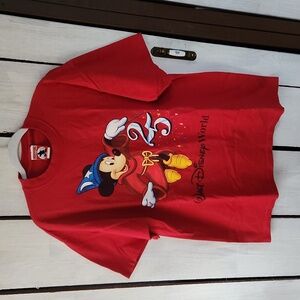 Vintage Official 25th Anniv. Walt Disney Parks and Resorts T-shirt Men's Size XL